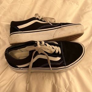 Vans platform sneakers. Worn only a few times.